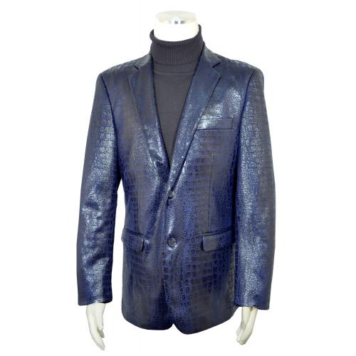 Bassiri Navy Blue  Blazer J1041